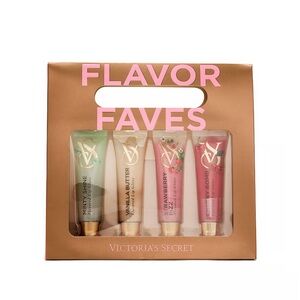 Victoria’s Secret 4-Piece Flavor Favorites Lip Gloss Gift Set